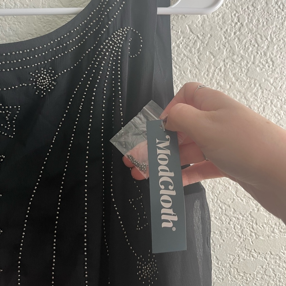 Modcloth Leave Them Starstruck Shift Dress - Picture 4 of 5